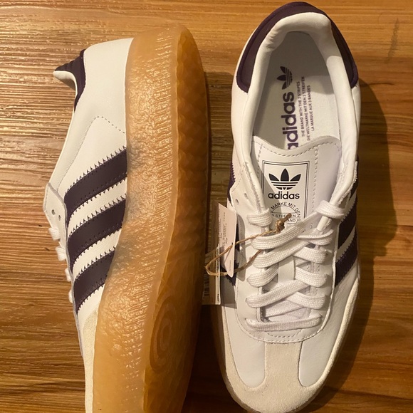 Adidas Samba White and Black Sneakers - Picture 4 of 6